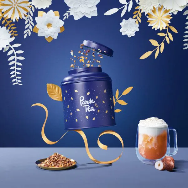 Boite a the casse noisette 1174120d - thé & infusion pandatee.shop