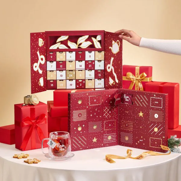 Calendrier 24 boites de thes et infusions en vrac calendrier 24 sachets 084deb60 - thé & infusion pandatee.shop