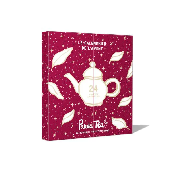 Calendrier 24 boites de thes et infusions en vrac infuseur en verre 8f00790d - thé & infusion pandatee.shop