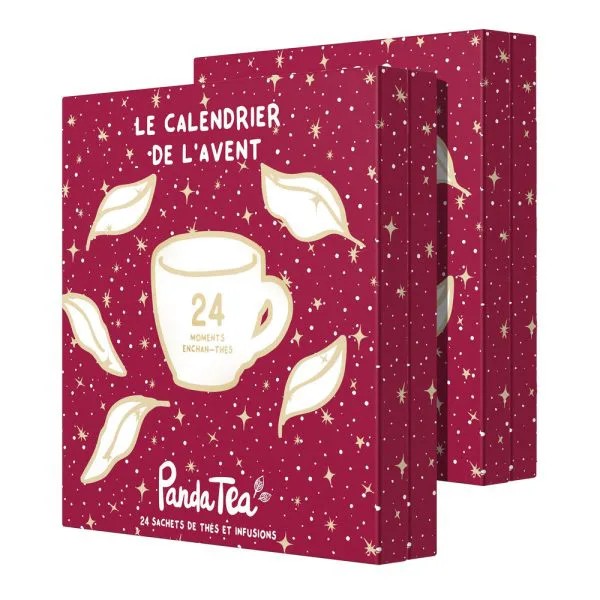 Calendrier de lavent 24 sachets de thes infusions 505243de - thé & infusion pandatee.shop