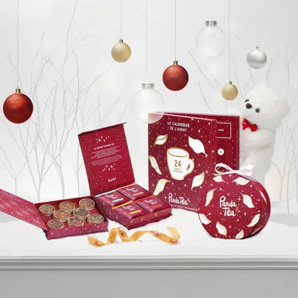 Calendrier de lavent coffret 20 sachets roue 36 sachets coffret 8 boites vrac a4269d7d - thé & infusion pandatee.shop