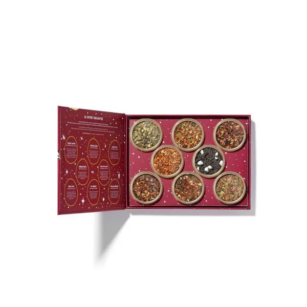 Calendrier de lavent coffret 20 sachets roue 36 sachets coffret 8 boites vrac c628657d - thé & infusion pandatee.shop