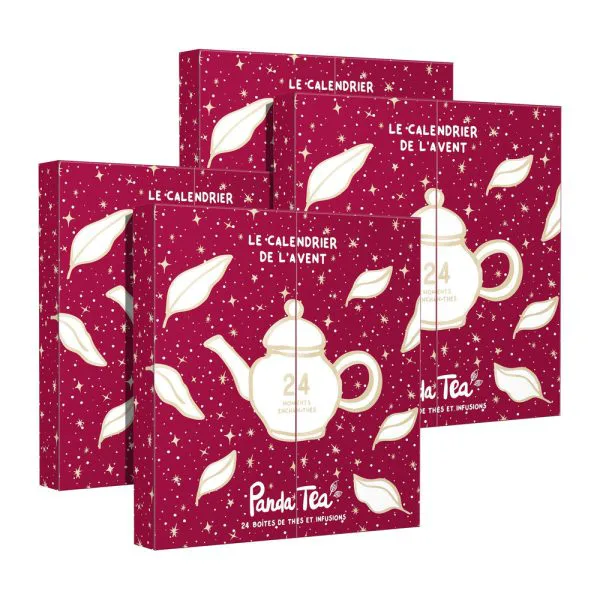 Calendrier de lavent vrac 24 boites de thes infusions 073791de - thé & infusion pandatee.shop