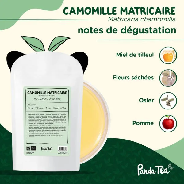 Camomille matricaire sechee bio 109e177f - thé & infusion pandatee.shop