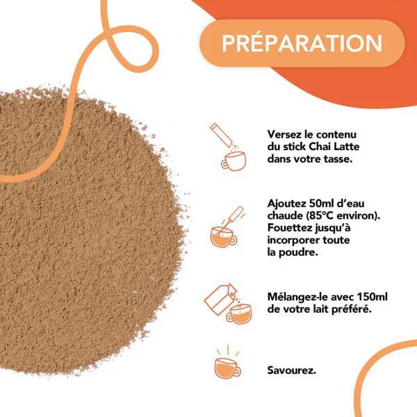 Chai latte bio en sticks 1c464b3f - thé & infusion pandatee.shop