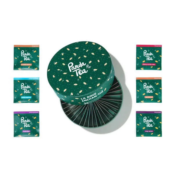 Coffret thes de noel roue enchan the 36 sachets 62bd50d2 - thé & infusion pandatee.shop