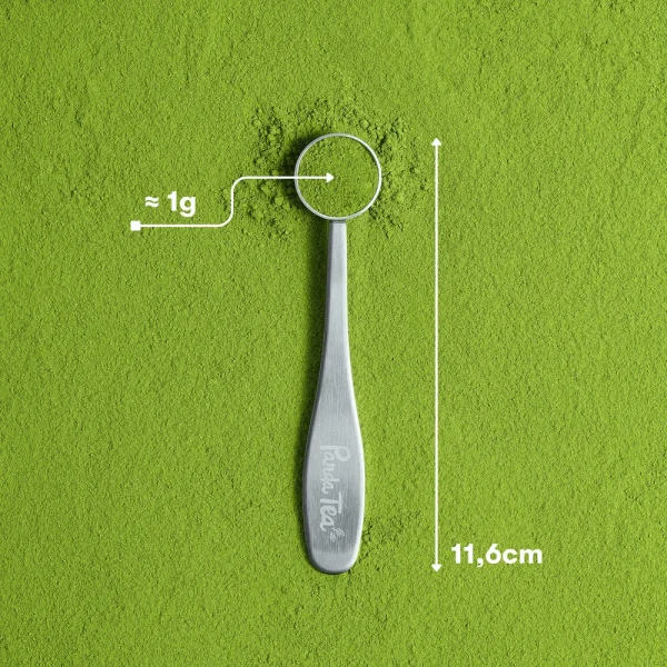 Cuillere a matcha en inox cb5737ab - thé & infusion pandatee.shop