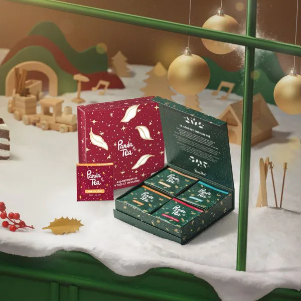 Duo de coffrets de noel 20 sachets 3a766766 - thé & infusion pandatee.shop