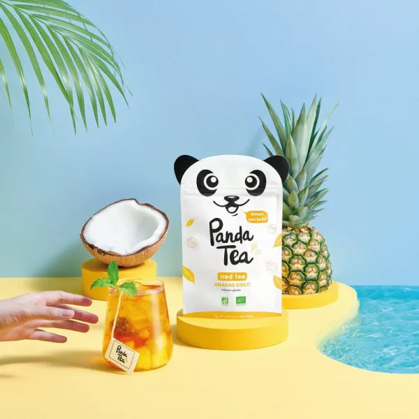 Iced tea detox ananas coco 1ae06e6e - thé & infusion pandatee.shop