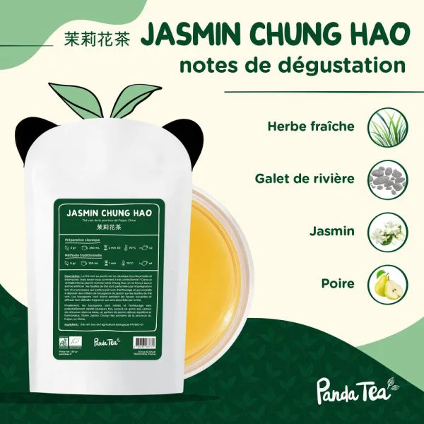 Jasmin chung hao bio ed6406ba - thé & infusion pandatee.shop