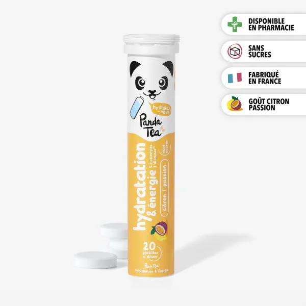 Pastilles hydratation energie citron passion ba2e776d - thé & infusion pandatee.shop