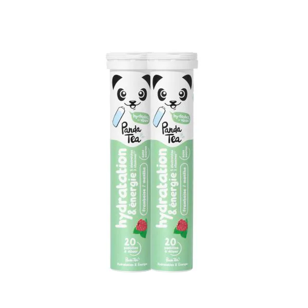 Pastilles hydratation energie menthe framboise fae01343 - thé & infusion pandatee.shop