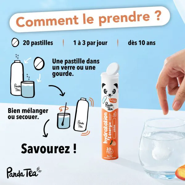 Pastilles hydratation energie peche fd08f93f - thé & infusion pandatee.shop
