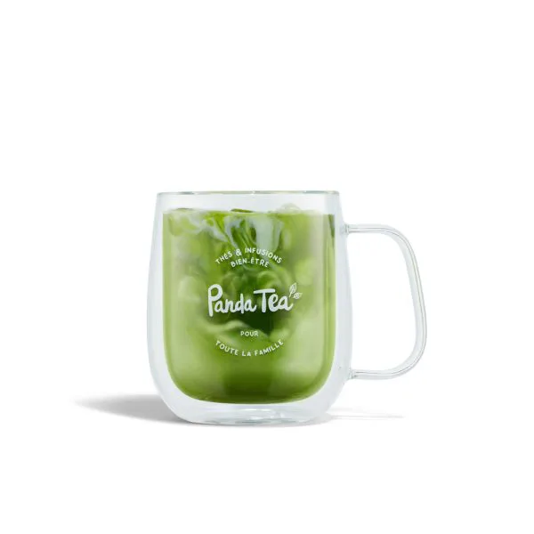 Tasse en verre a double paroi 350 ml 63319fb5 - thé & infusion pandatee.shop