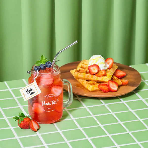 Tasse mason jar avec couvercle 450 ml e0b1b0e9 - thé & infusion pandatee.shop