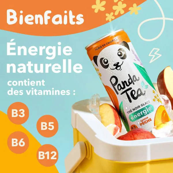 The glace energie saveur peche ab45186a - thé & infusion pandatee.shop