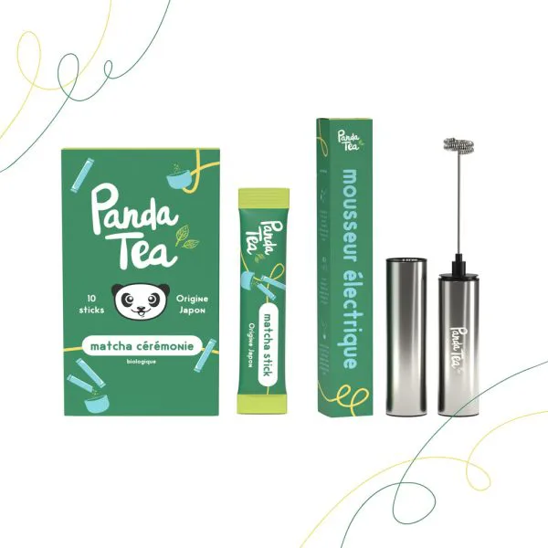 The matcha ceremonie bio en sticks 2671c530 - thé & infusion pandatee.shop