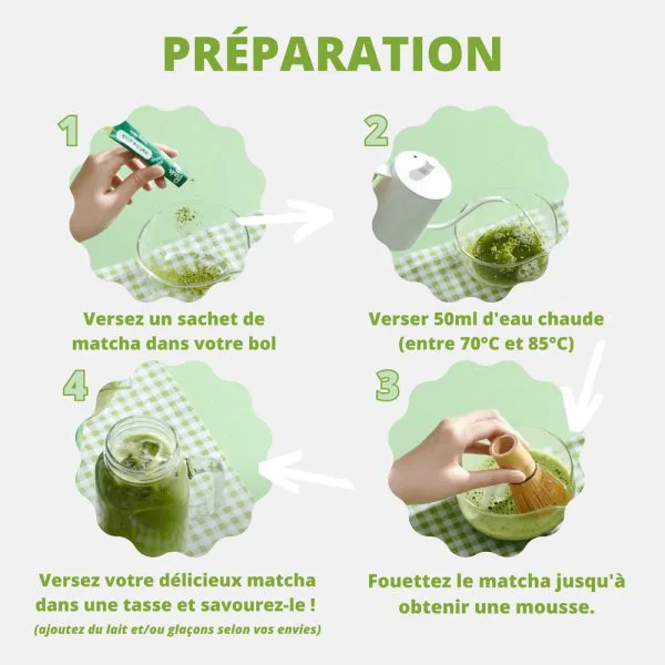 The matcha ceremonie bio en sticks 64c21082 - thé & infusion pandatee.shop