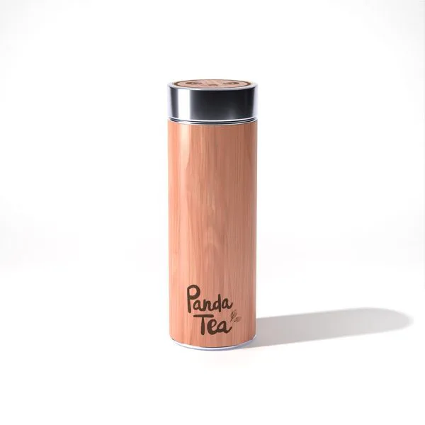 Thermos en bambou avec infuseur 360 ml 77aa4d2c - thé & infusion pandatee.shop