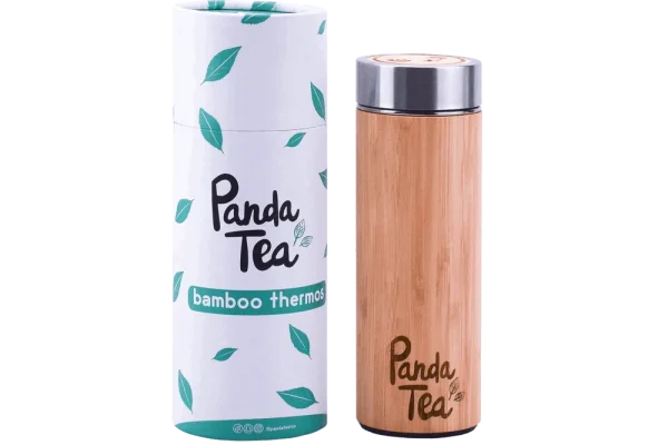 Thermos en bambou avec infuseur 360 ml 9183cf44 - thé & infusion pandatee.shop